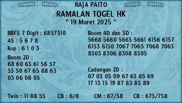 Prediksi HK