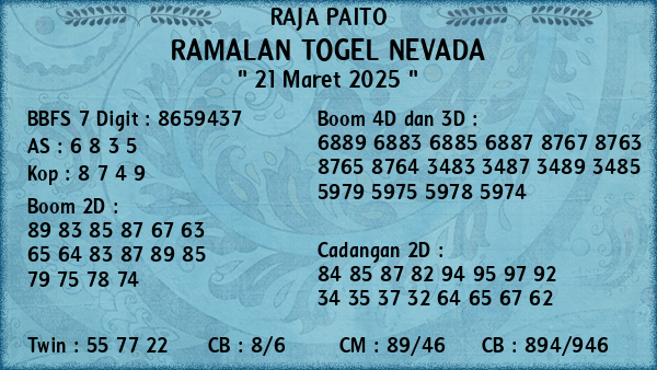 Prediksi Nevada