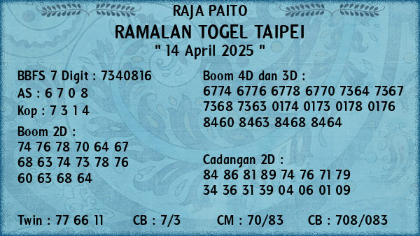 Prediksi Taipei